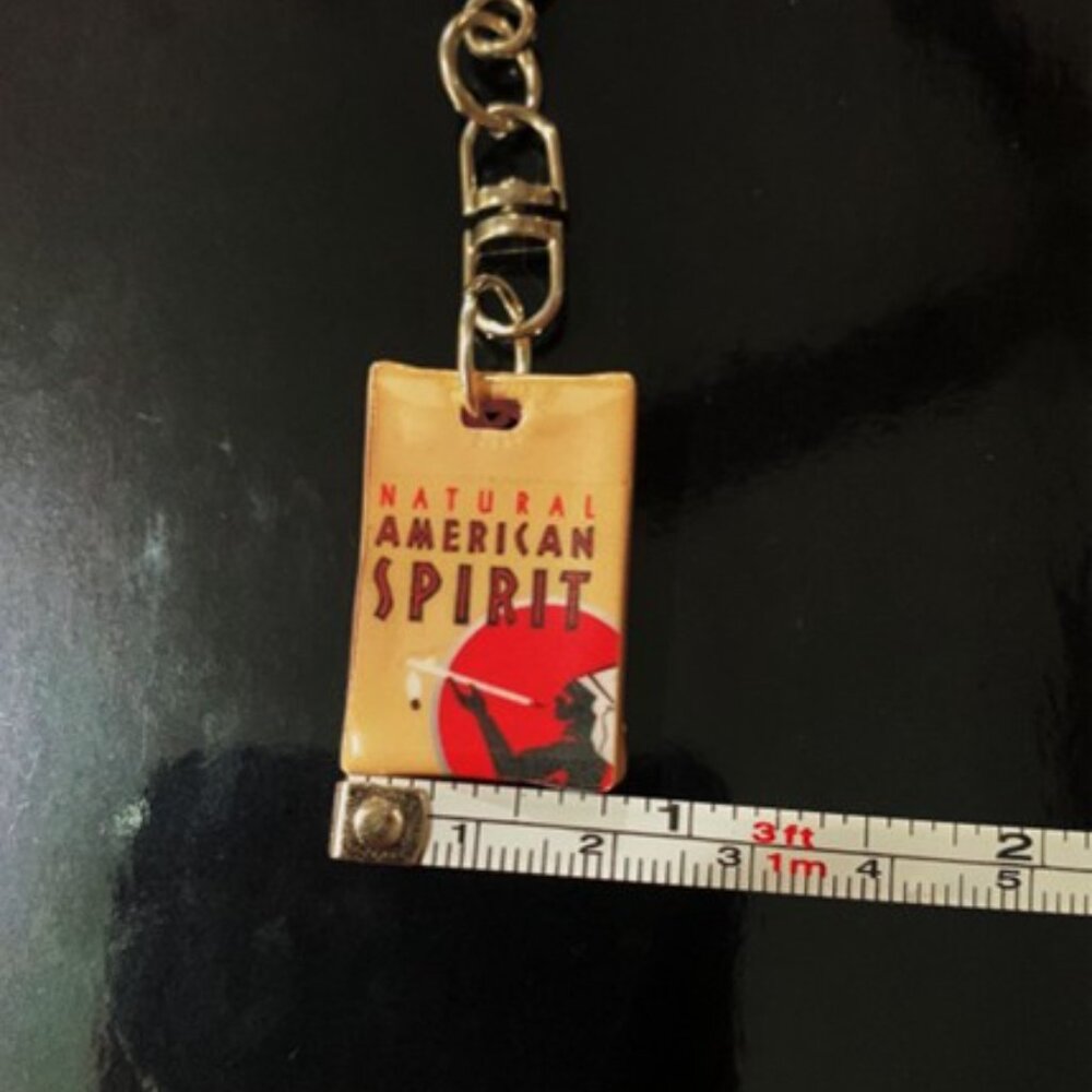 American Spirit Tan Box Keychain – Mini Replica Collectible - Picture 7 of 8